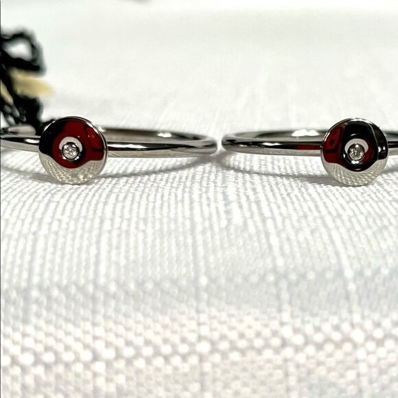 CALVIN KLEIN WOMEN’S 2 PRECIOUS RINGS SILVER - Picture 5 of 11